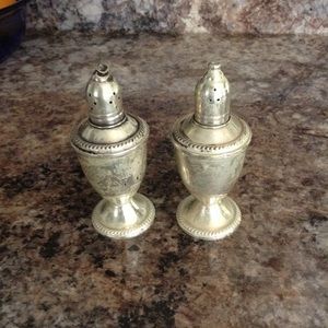 Duchin Sterling  Salt & Pepper Shakers